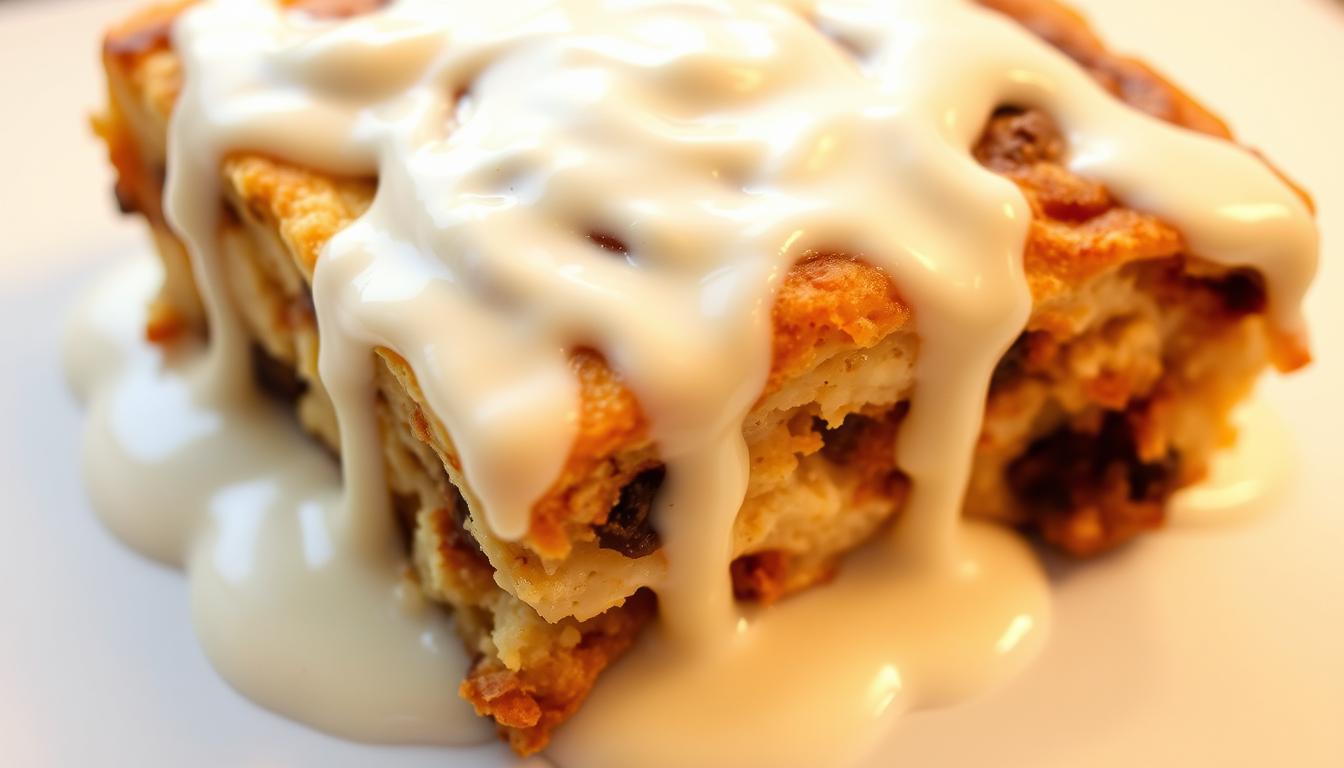 Cinnamon Roll Casserole with Cream Cheese Glaze