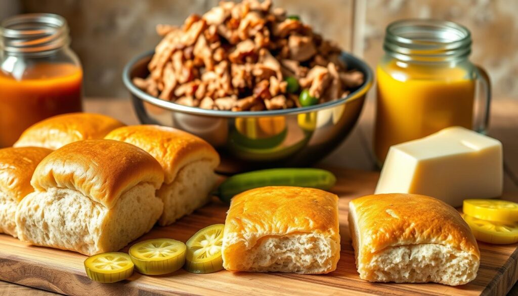 Cuban ingredients for authentic sliders Cuban ingredients for authentic sliders