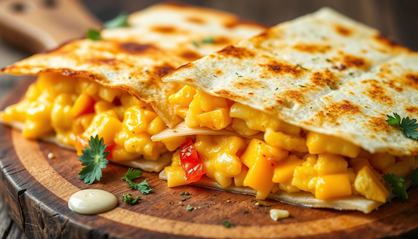 Egg & Cheese Breakfast Quesadillas