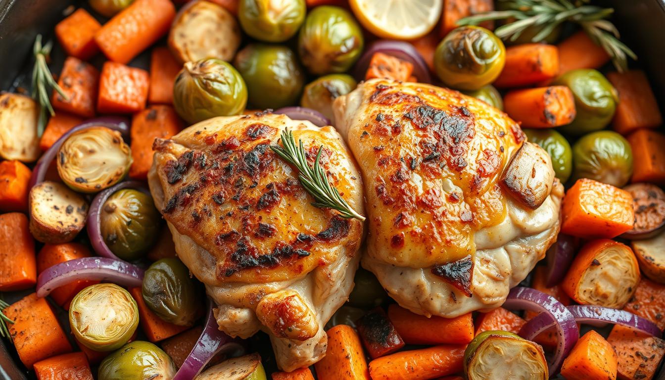 One-Pan Chicken and Veggies