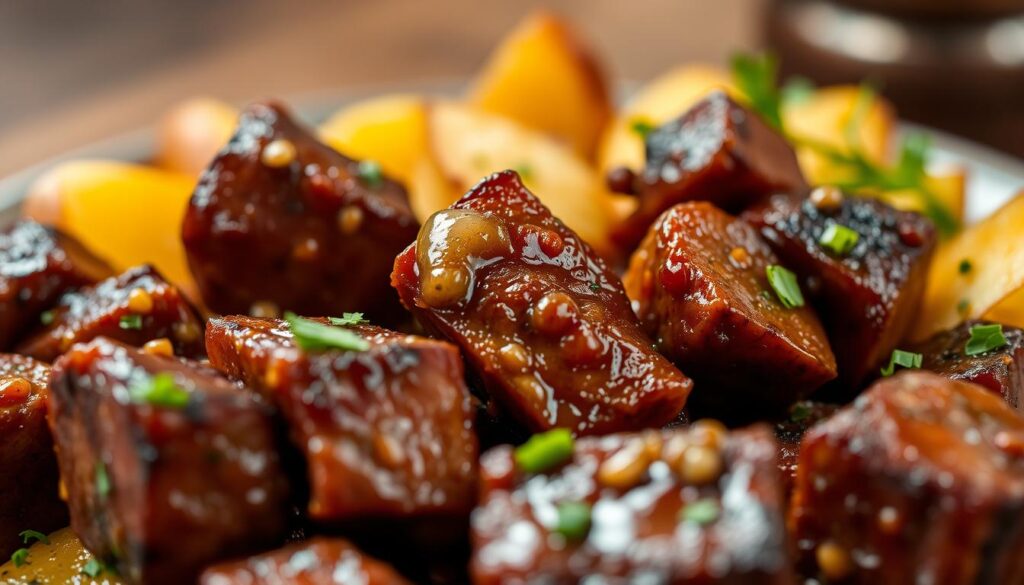garlic butter beef bites garlic butter beef bites