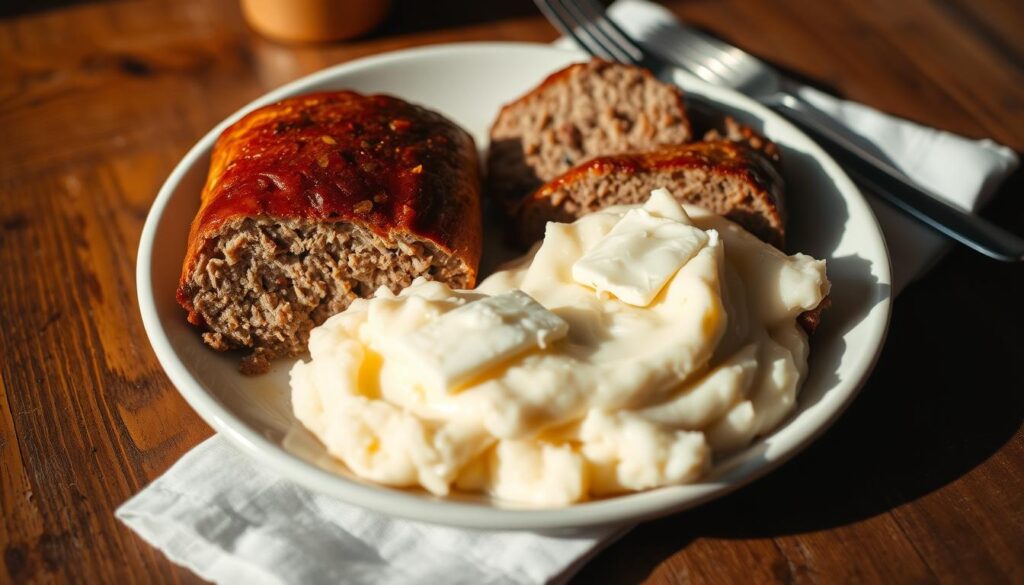 meatloaf with mashed potatoes comfort food recipe meatloaf with mashed potatoes comfort food recipe