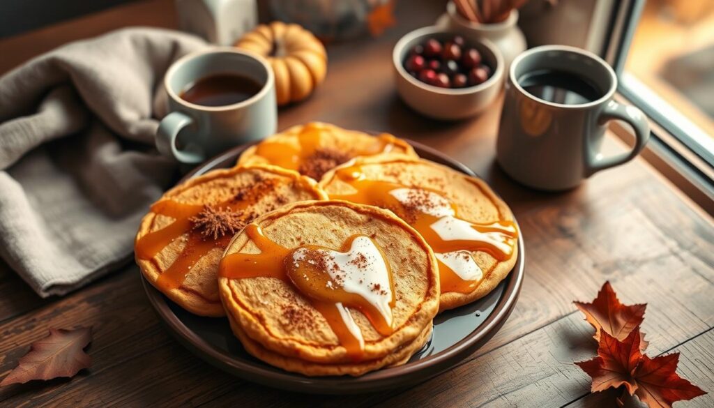 pumpkin spice pancakes cozy breakfast pumpkin spice pancakes cozy breakfast