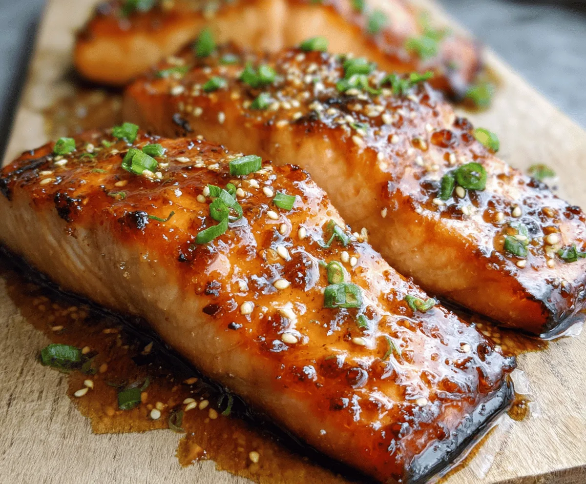 Easy Orange Teriyaki Baked Salmon Recipe