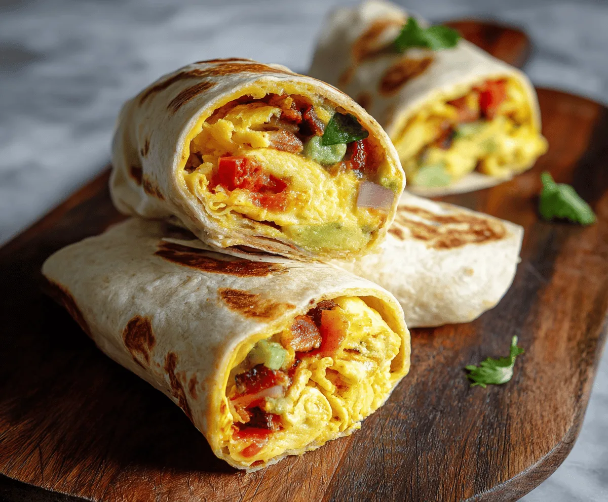 Easy Freezer Breakfast Burritos For Quick Mornings