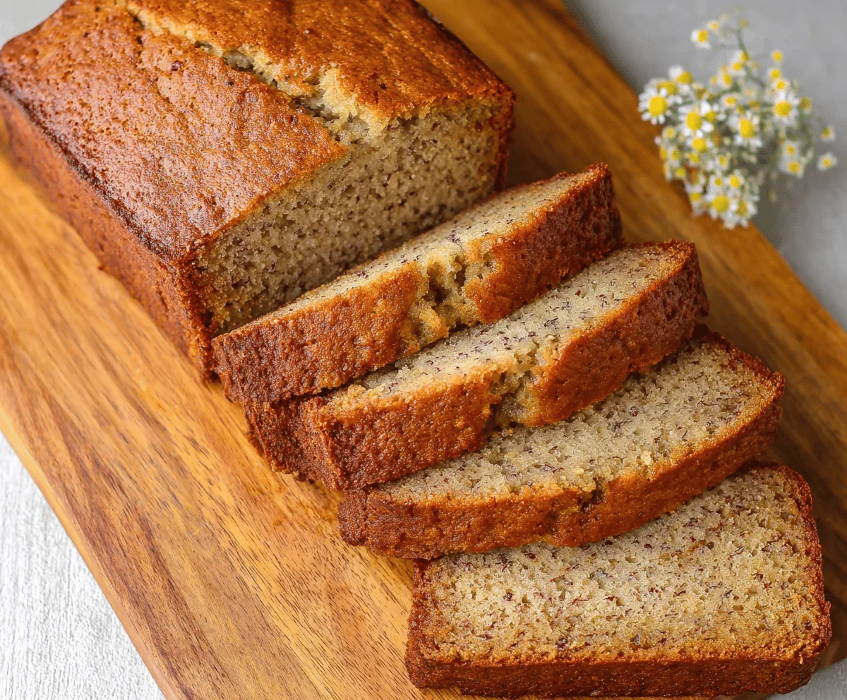 Easy One-Bowl Banana Bread Recipe
