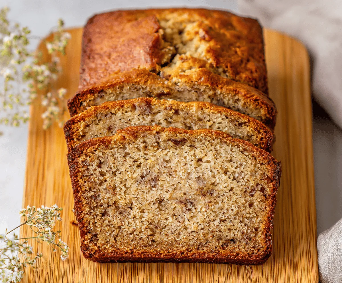 Easy One-Bowl Banana Bread Recipe