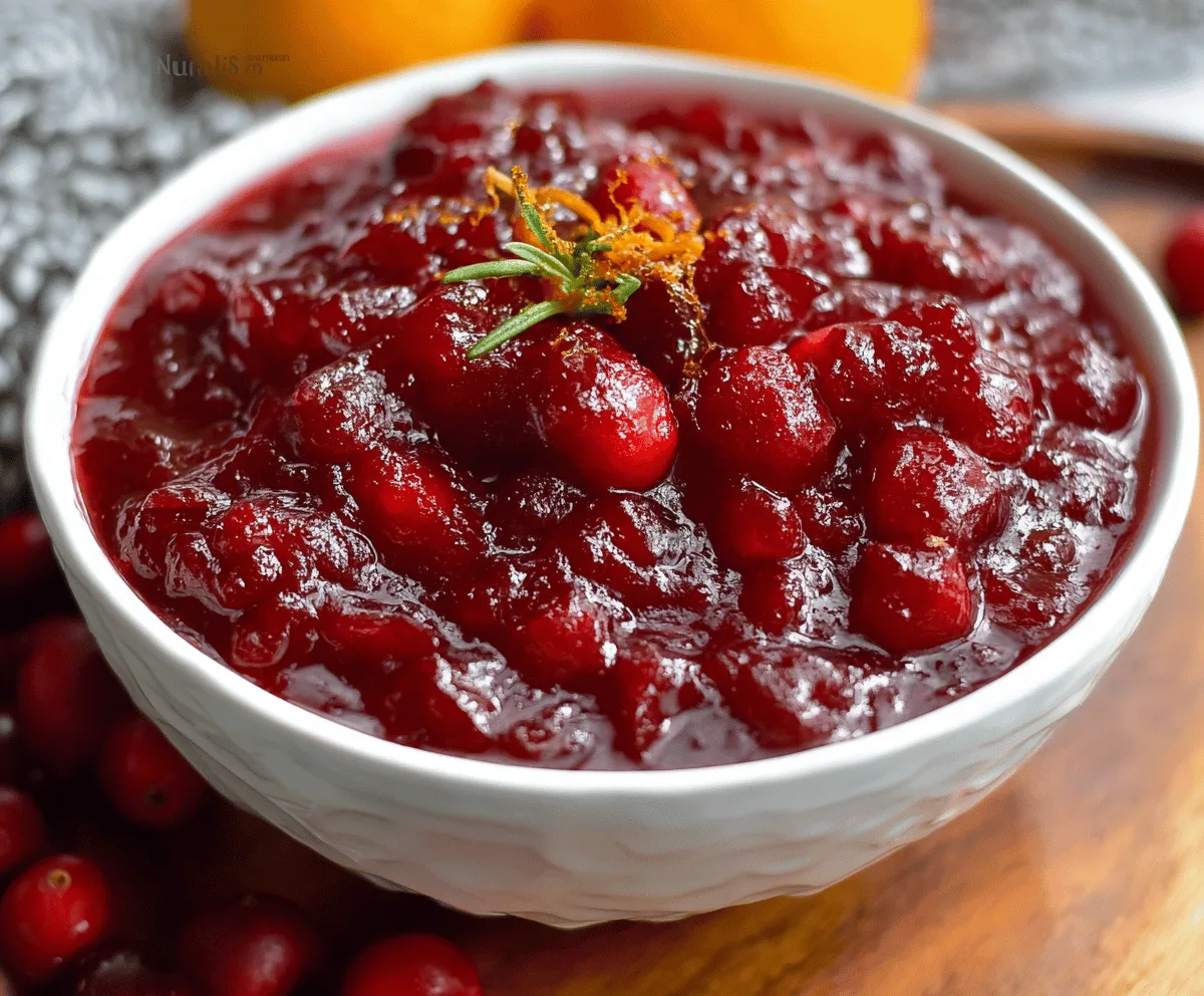 Cranberry Sauce
