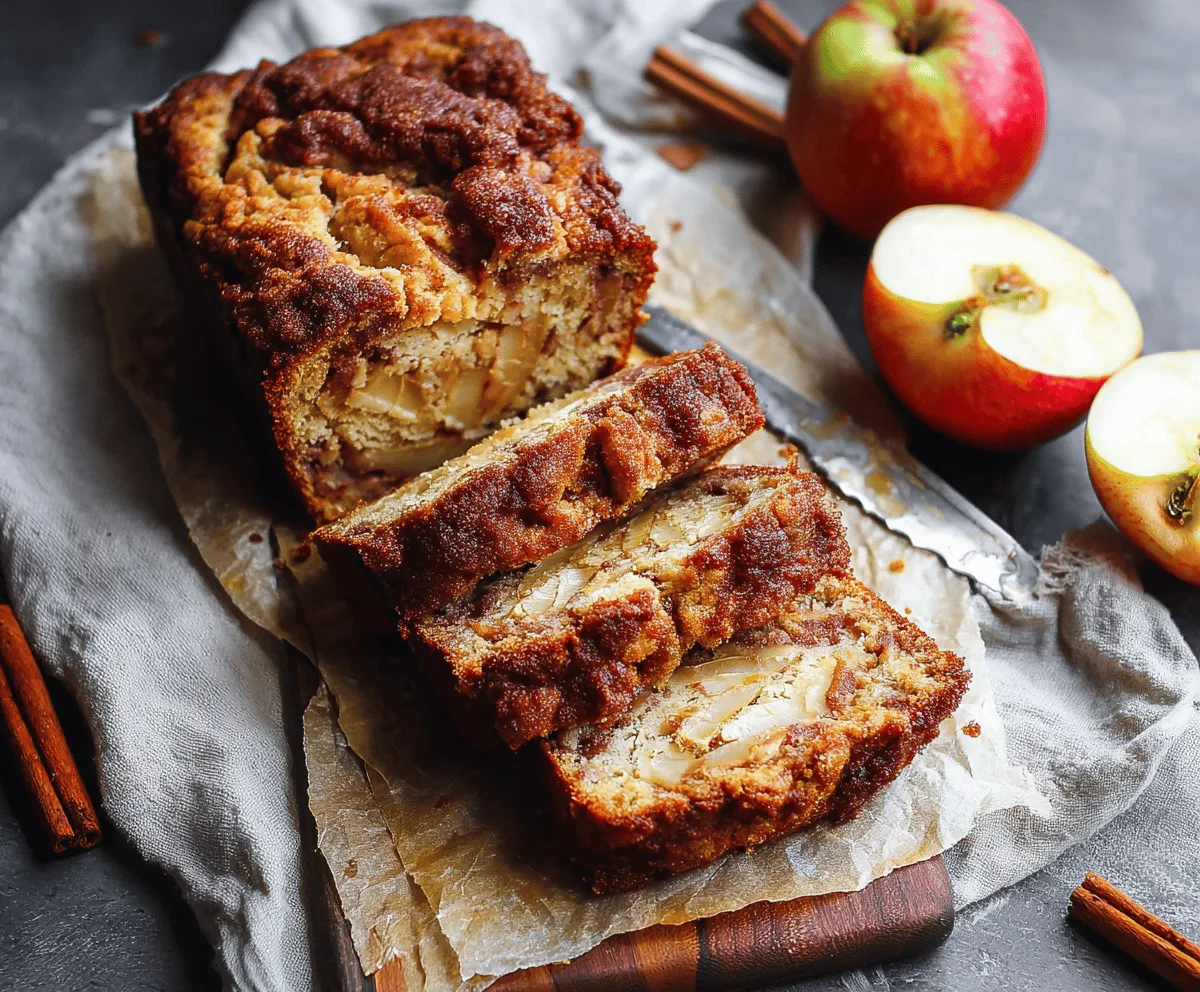 Warm Cinnamon Apple Bread Recipe