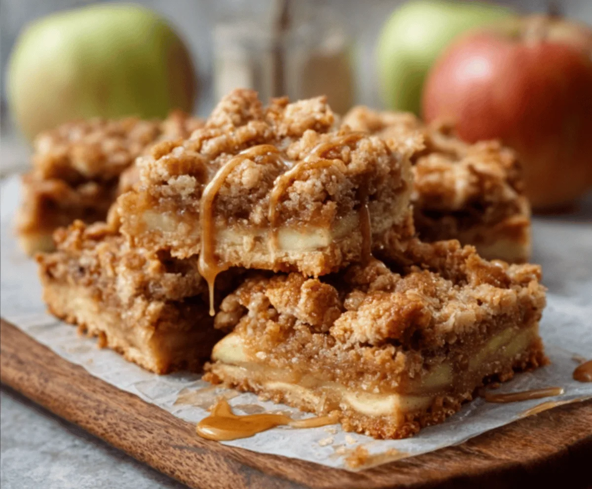 Easy Apple Crisp Bars Recipe