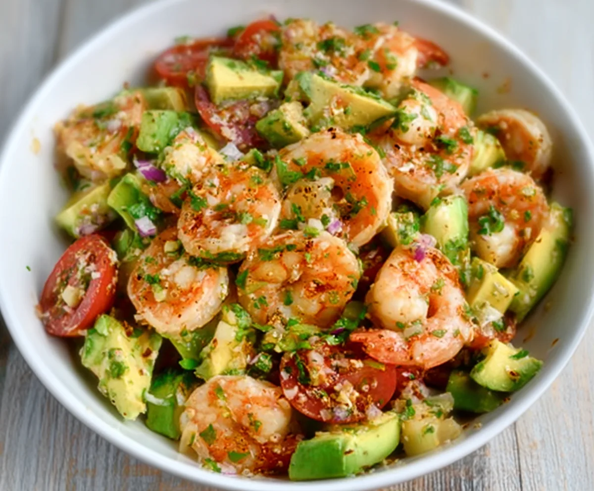 Easy Avocado Shrimp Salad