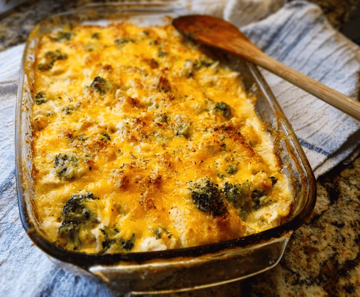 Easy Chicken Broccoli Casserole Recipe