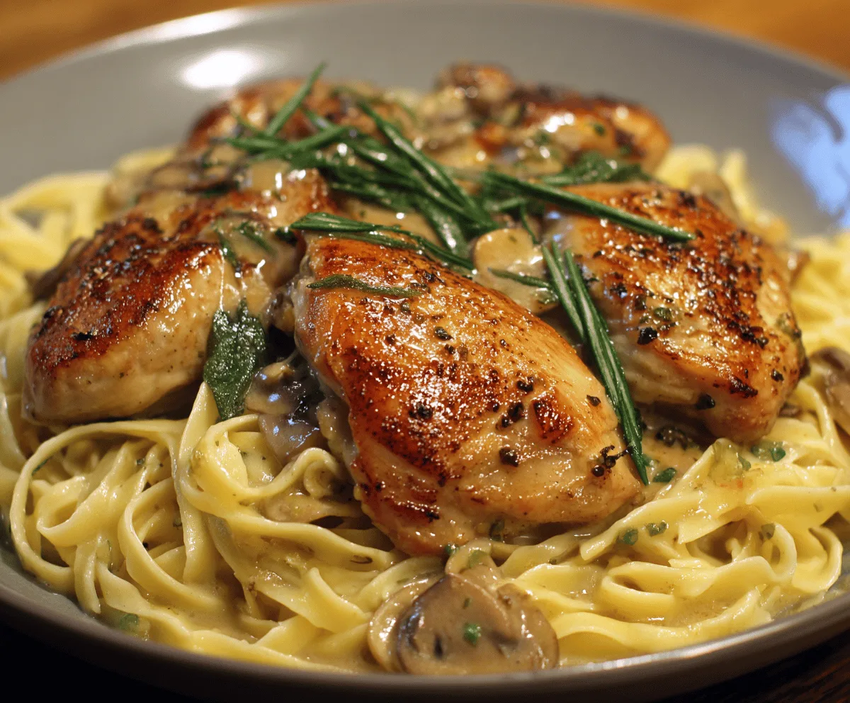 Easy Chicken with Buttered Noodles