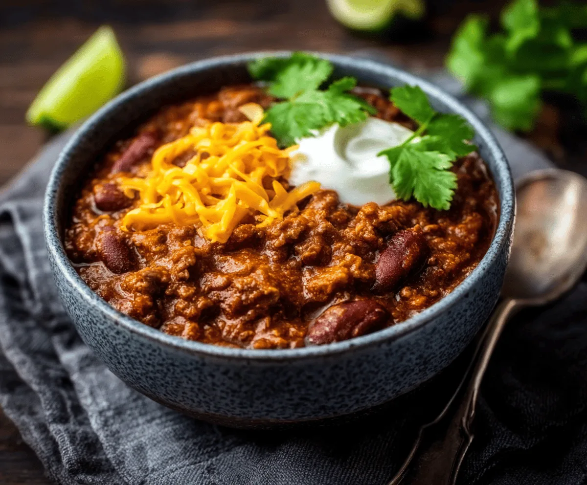 Easy Chili Con Carne Recipe