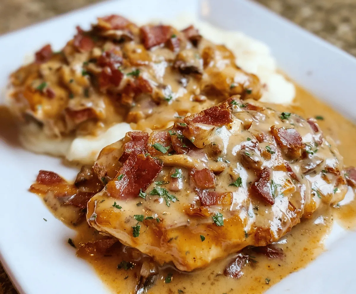 Easy Texas Roadhouse Smothered Chicken