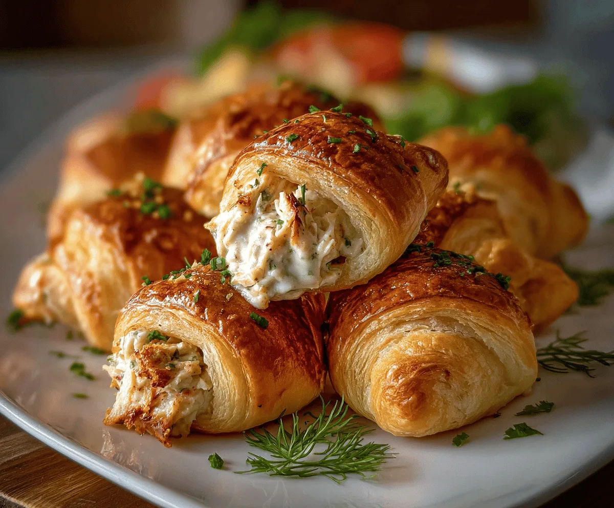 Easy Crab Crescent Bites Recipe
