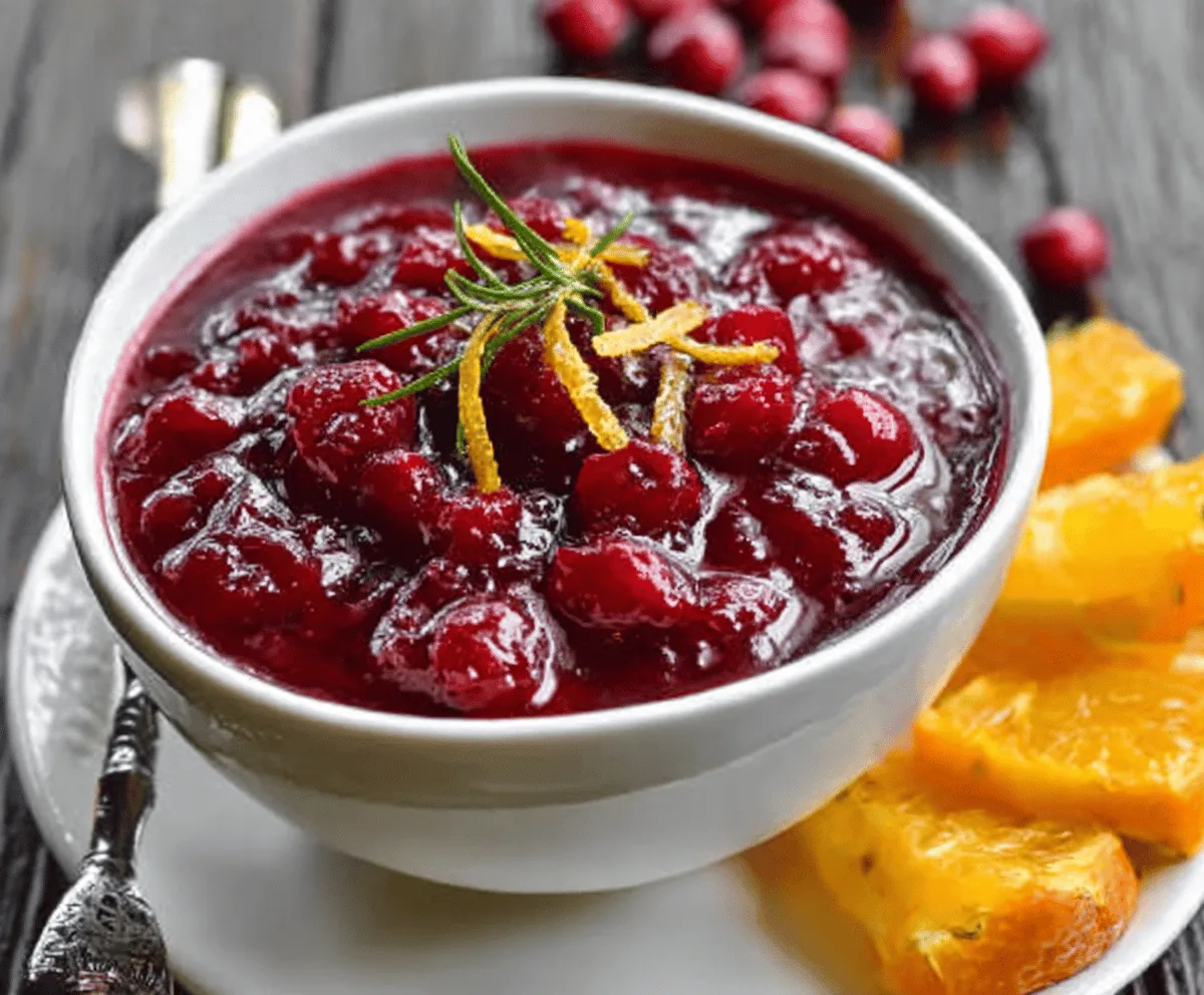 Cranberry Orange Sauce