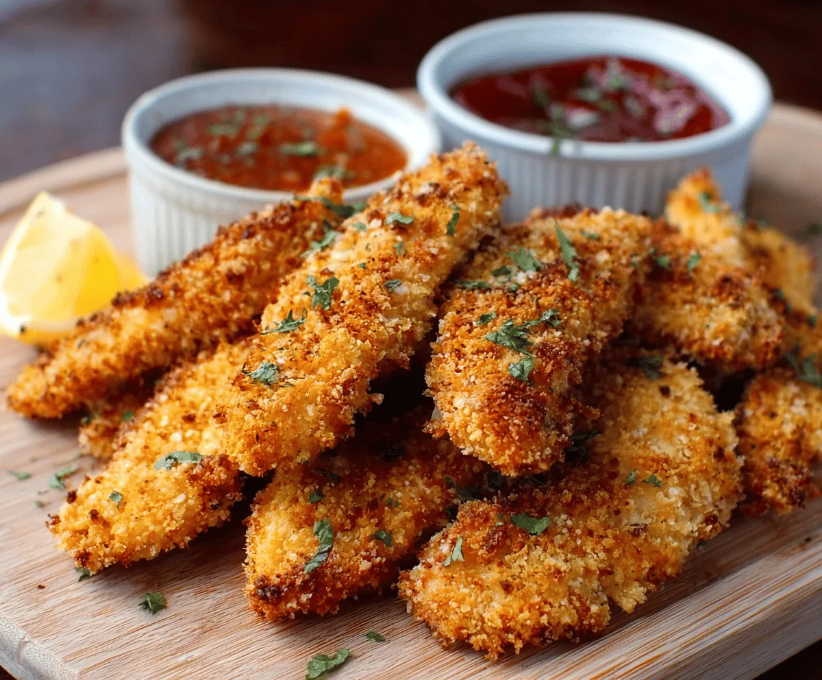 Crispy Baked Chicken Tenders