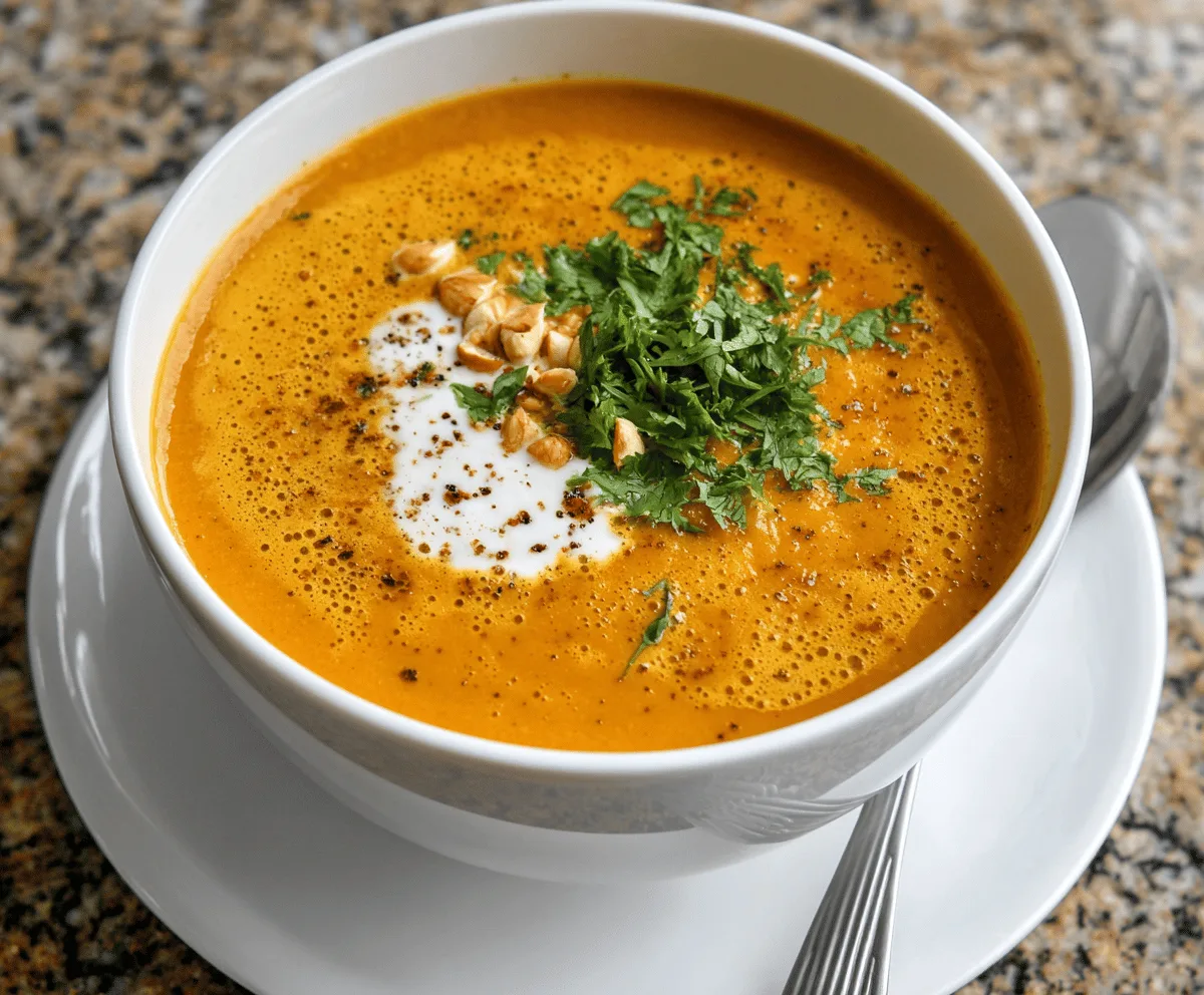 Easy Curried Carrot Apple Soup