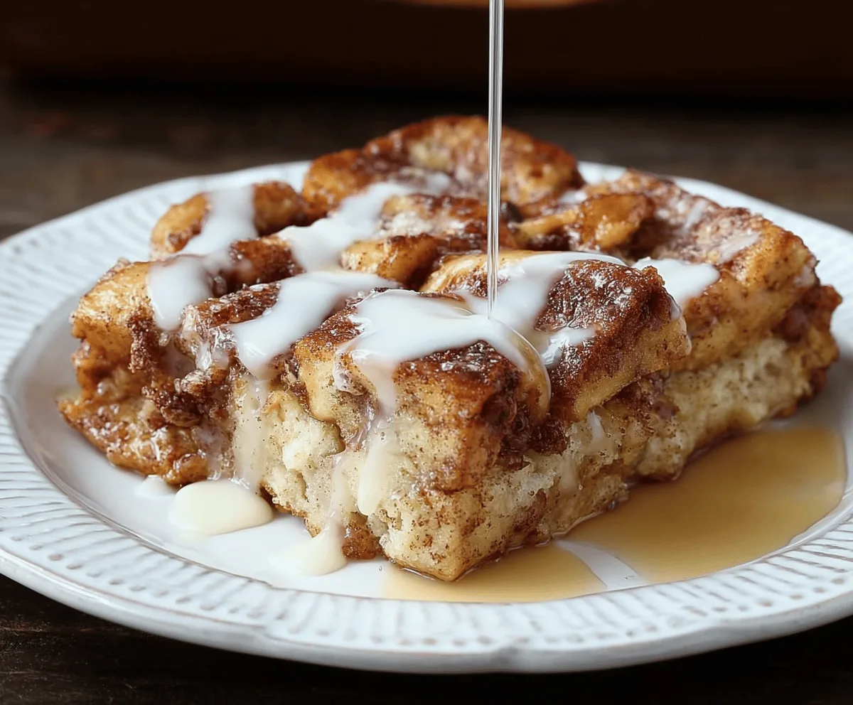 Easy Eggnog French Toast Casserole