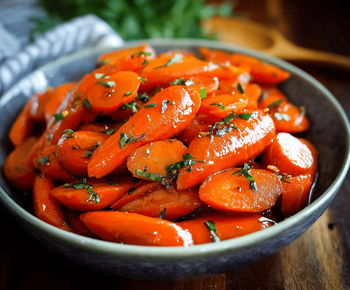 Easy Glazed Carrots Recipe