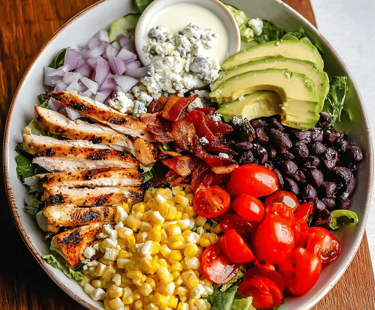 Fresh & Healthy Cobb Salad