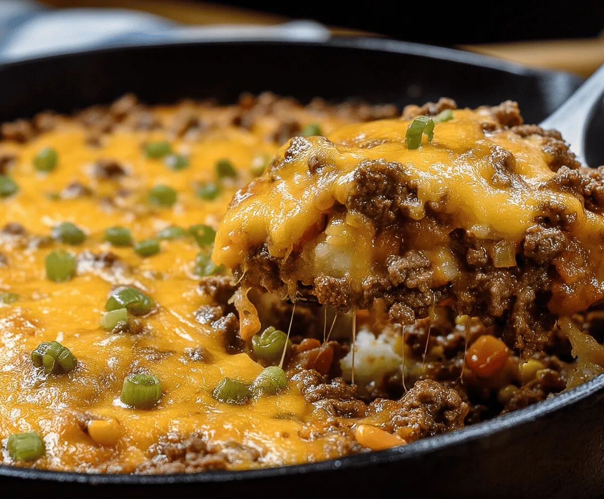Easy Hobo Casserole Ground Beef Recipe