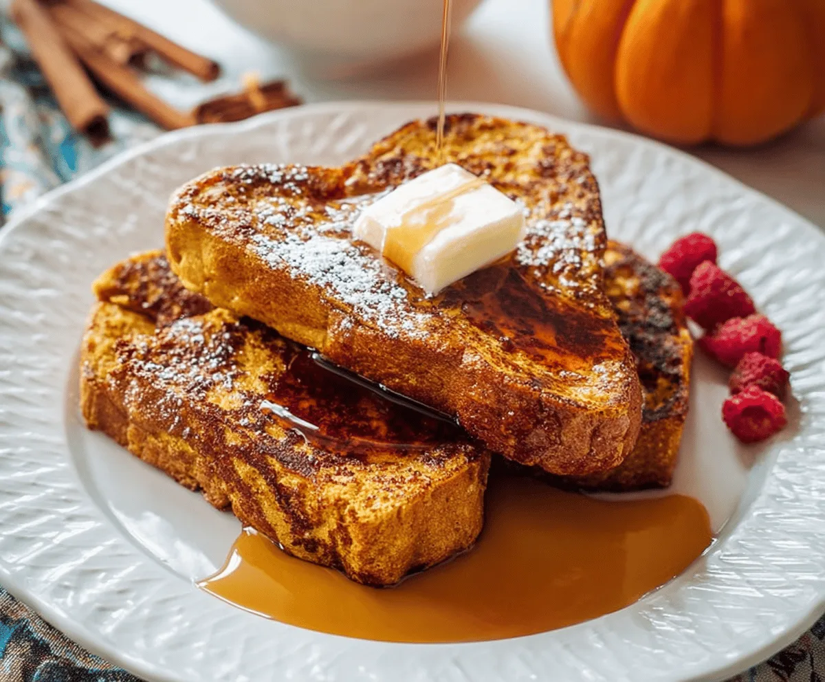 Easy Pumpkin French Toast Recipe