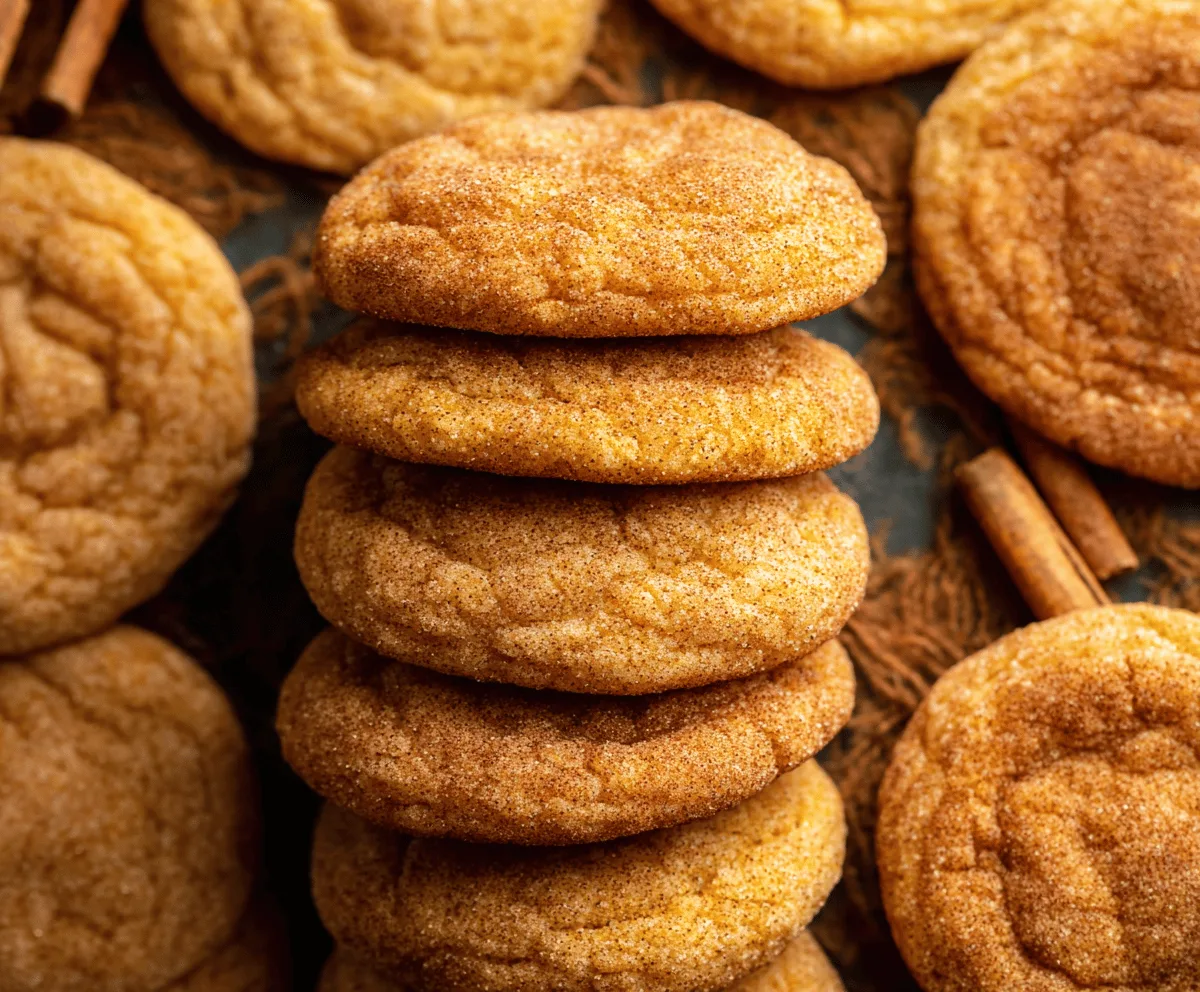 Soft Pumpkin Spice Snickerdoodles