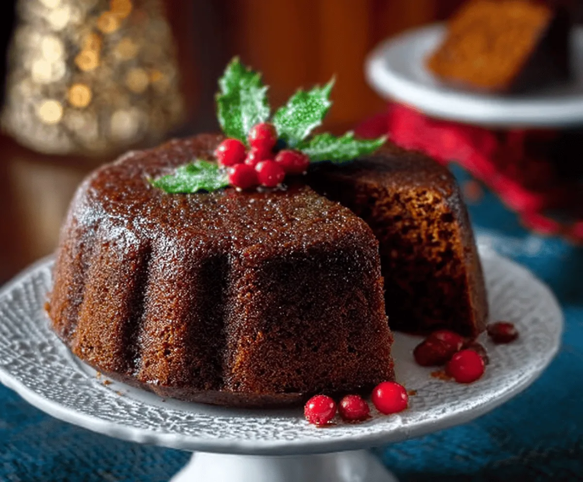 Easy Rich Christmas Rum Cake