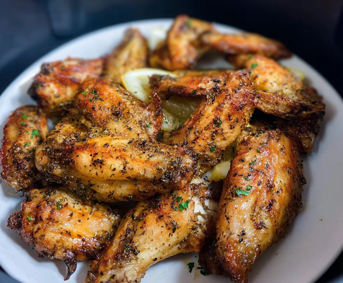 Crispy Air Fryer Lemon Pepper Wings