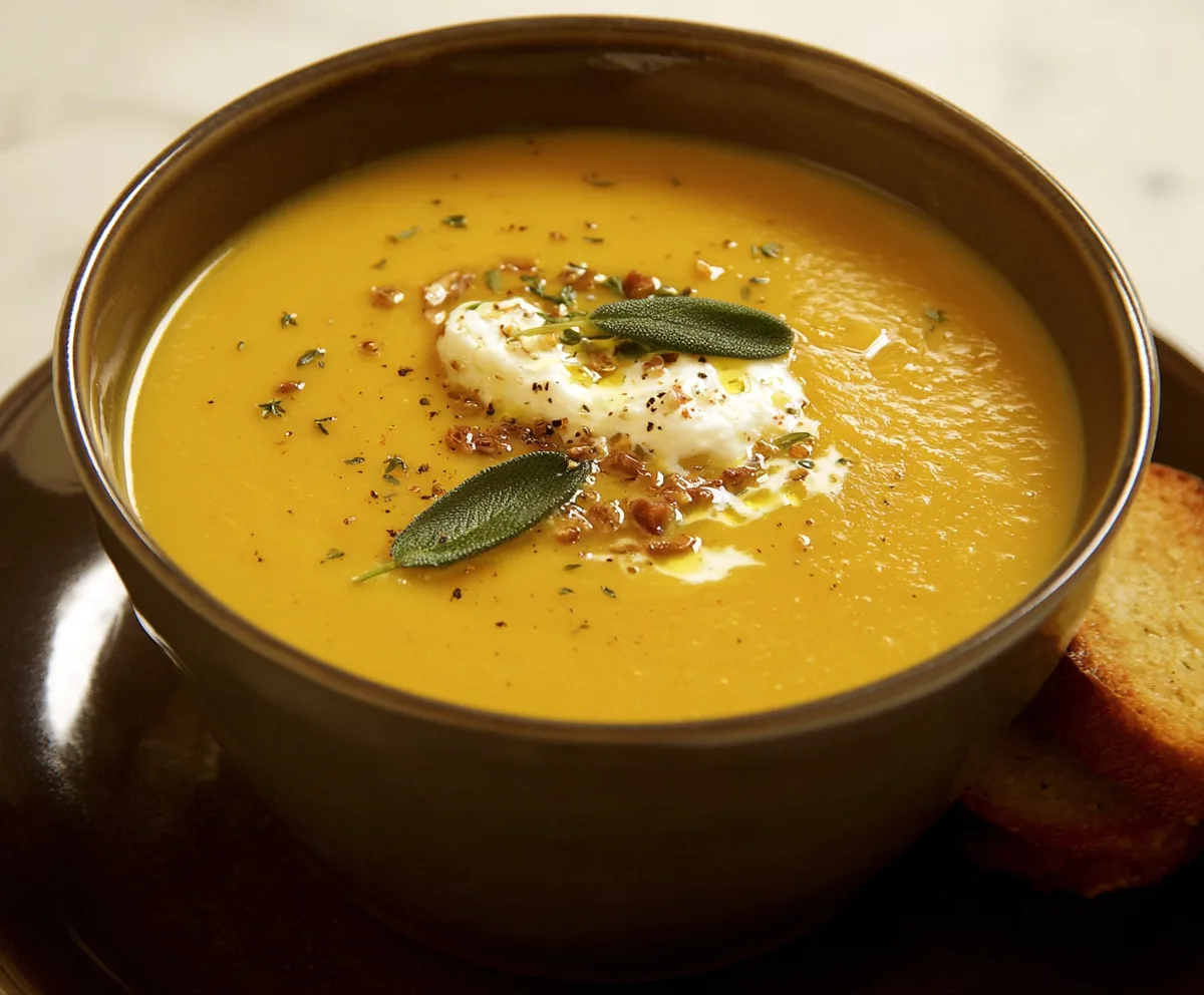 Creamy Butternut Squash Bisque Recipe