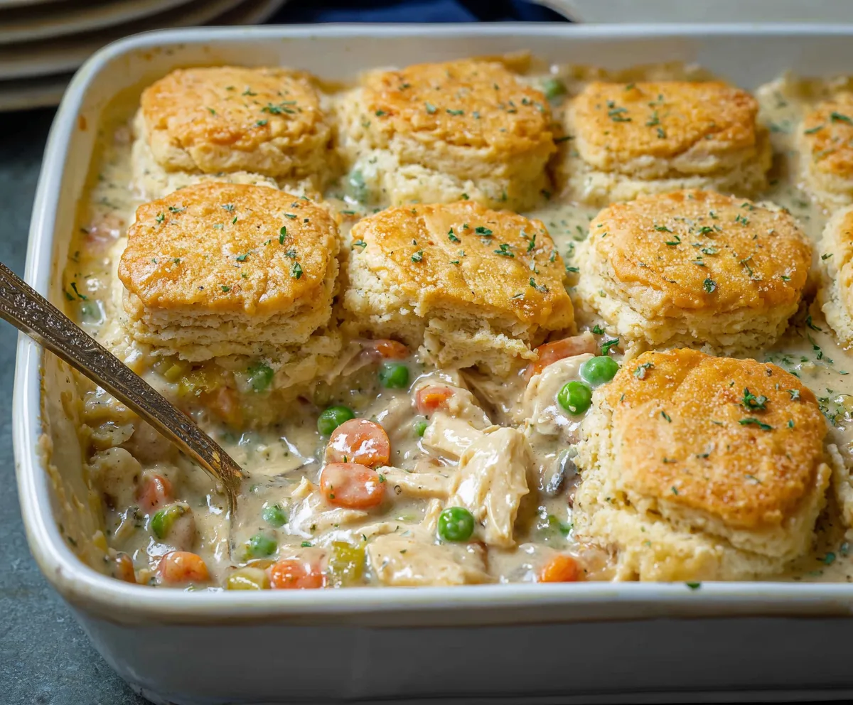 Easy Chicken Pot Pie Casserole
