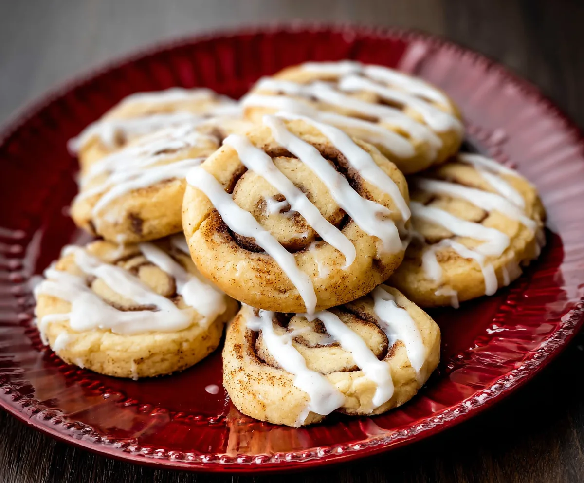 Easy Cinnamon Roll Cookies