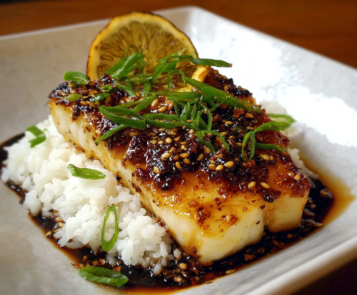 Easy Citrus Soy Cod Recipe