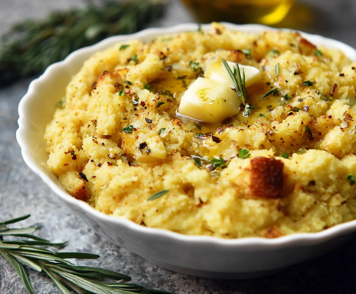 Easy Classic Cornbread Stuffing Recipe