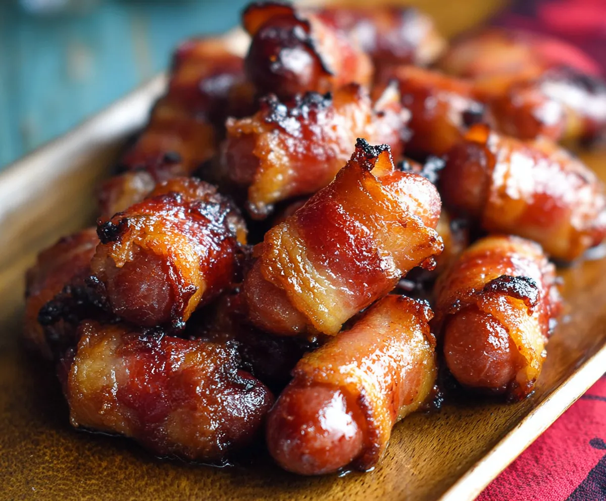 Easy Bacon Wrapped Little Smokies