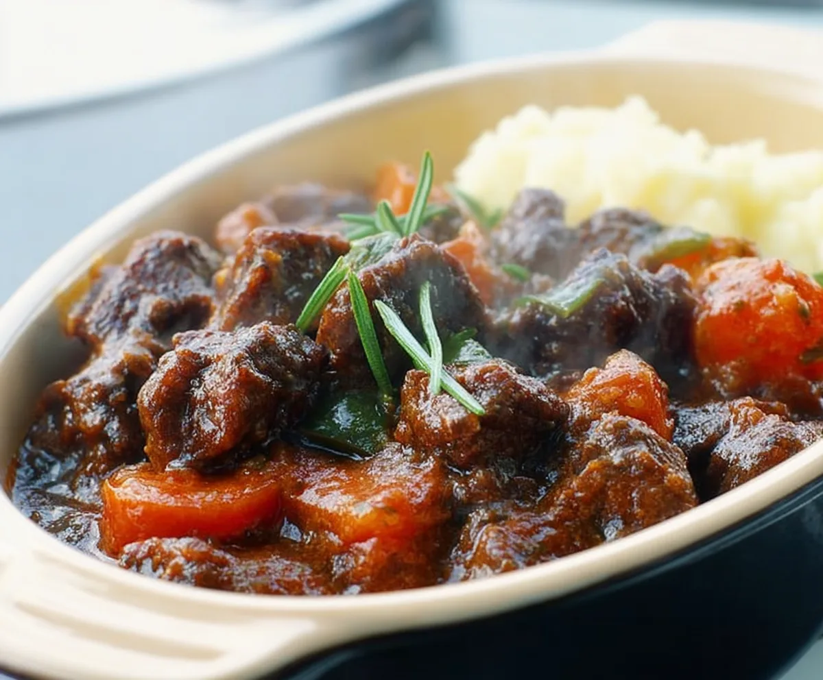 Easy Ginger Beef Casserole Recipe