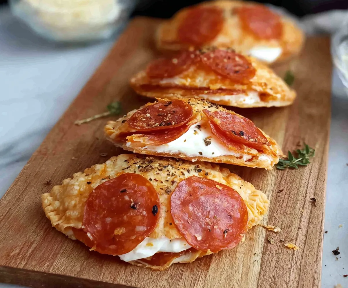 Crispy Pepperoni Pockets Recipe