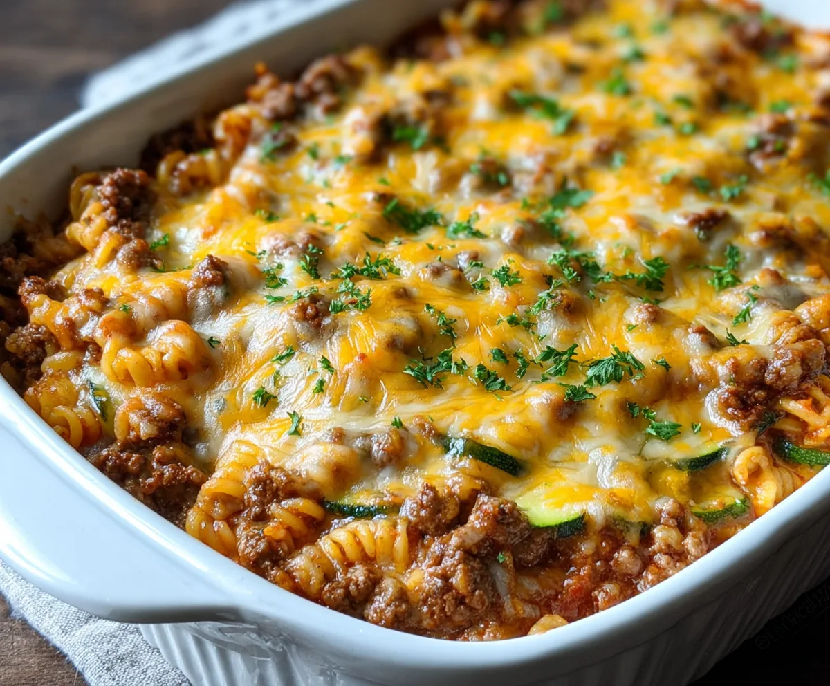 Easy Zesty Beef Casserole Recipe