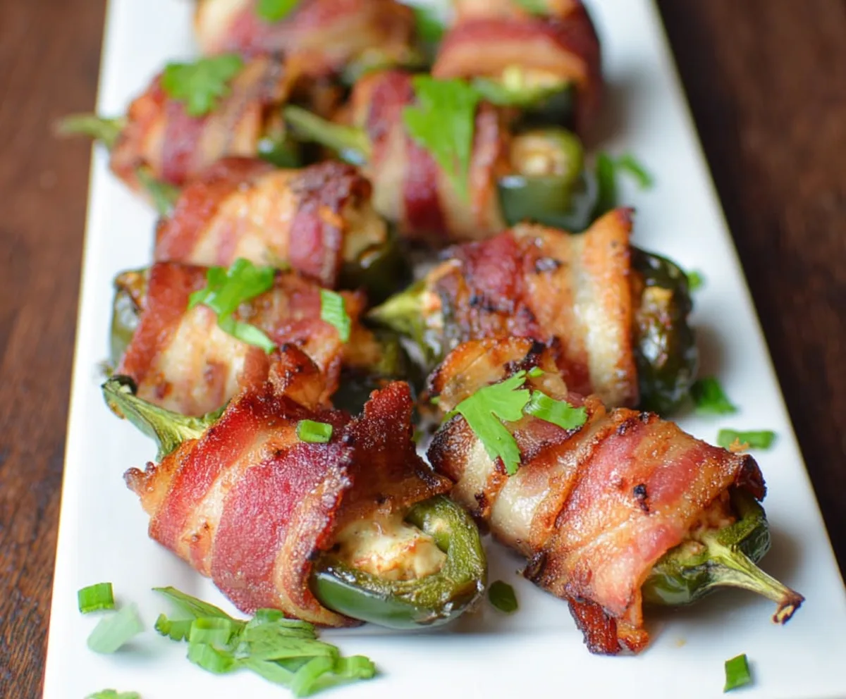 Easy Bacon Wrapped Jalapeños