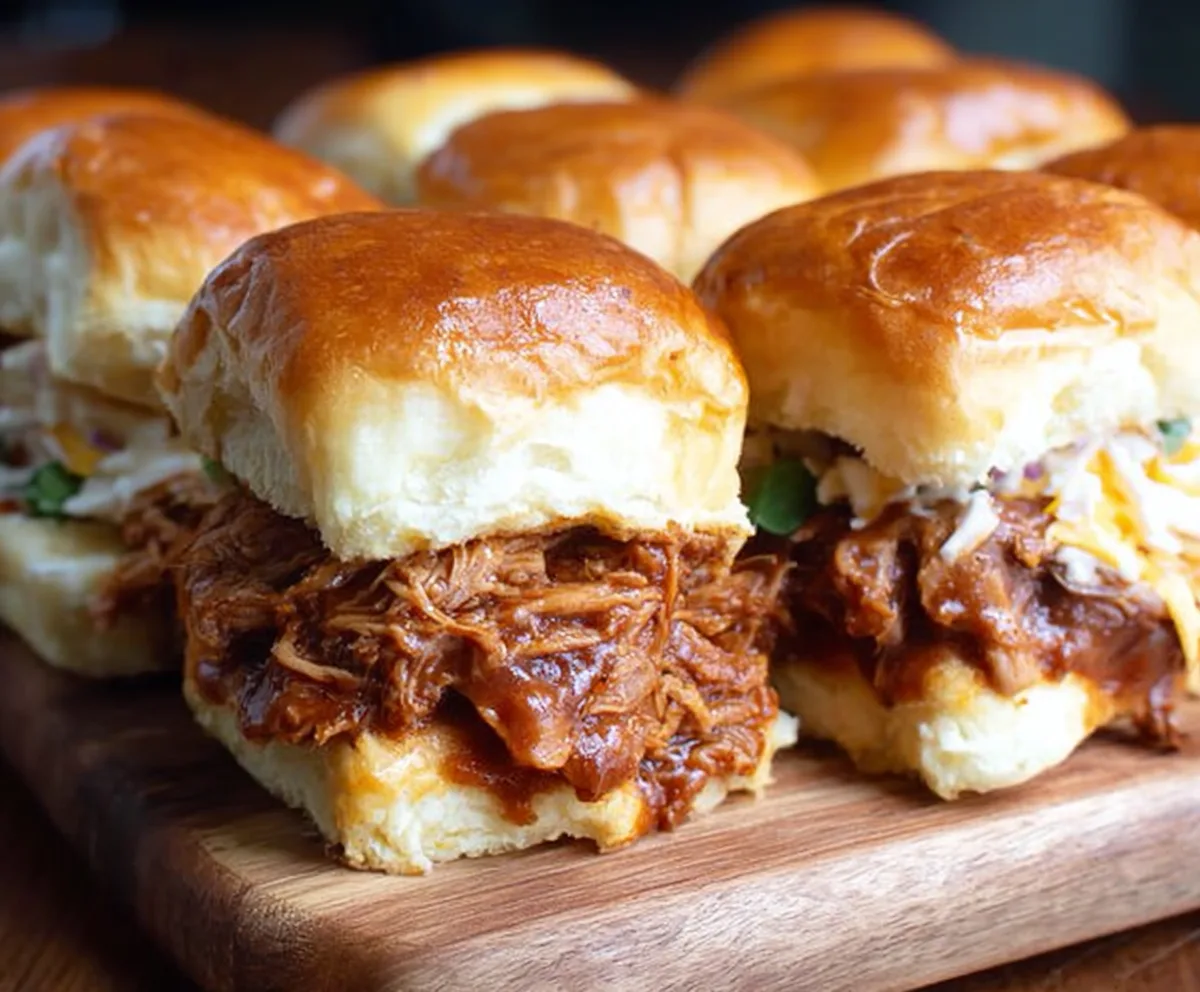 Easy BBQ Pulled Pork Sliders Recipe