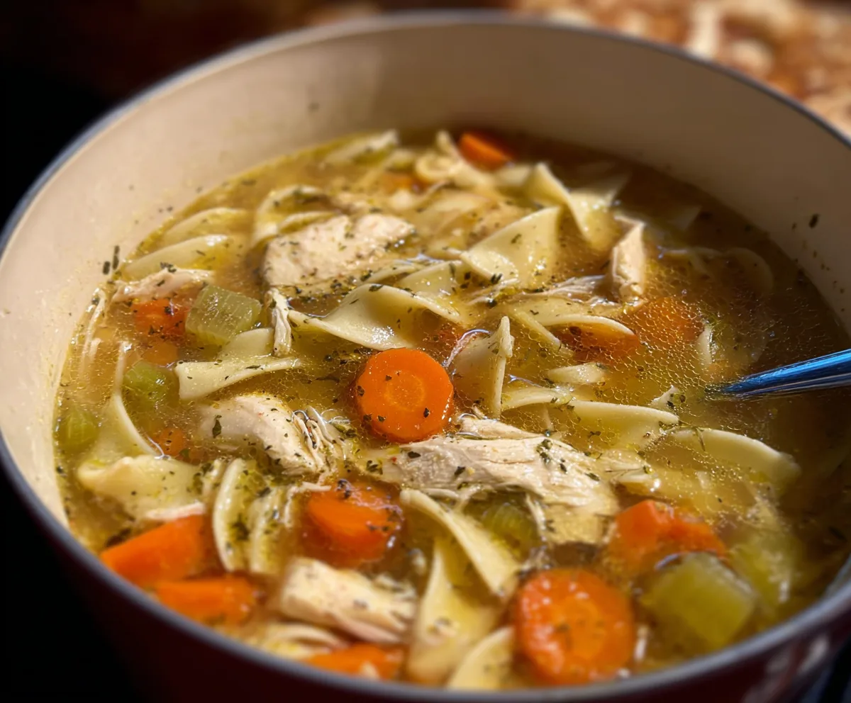 Easy Homemade Chicken Noodle Soup