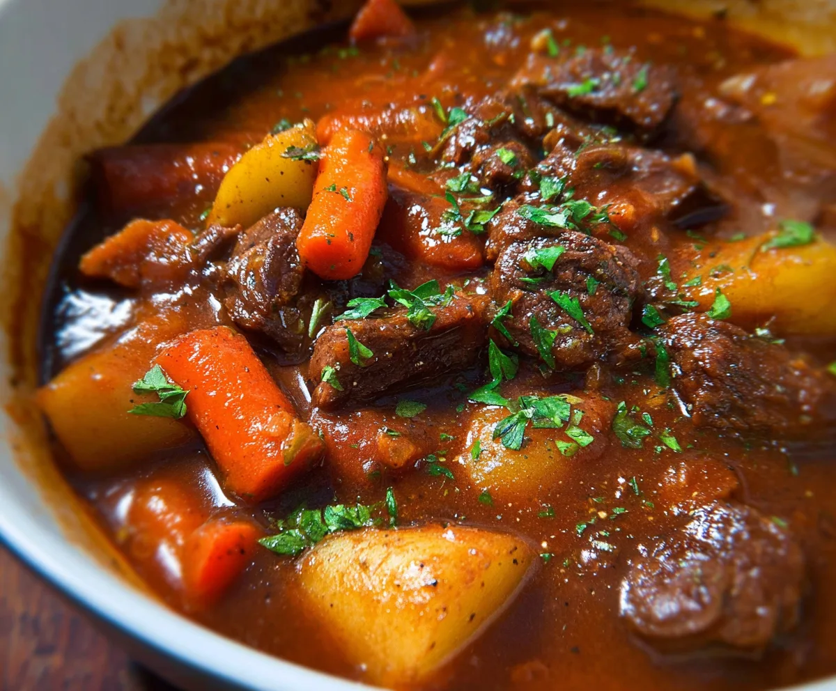 Classic Slow Cooker Beef Stew Recipe