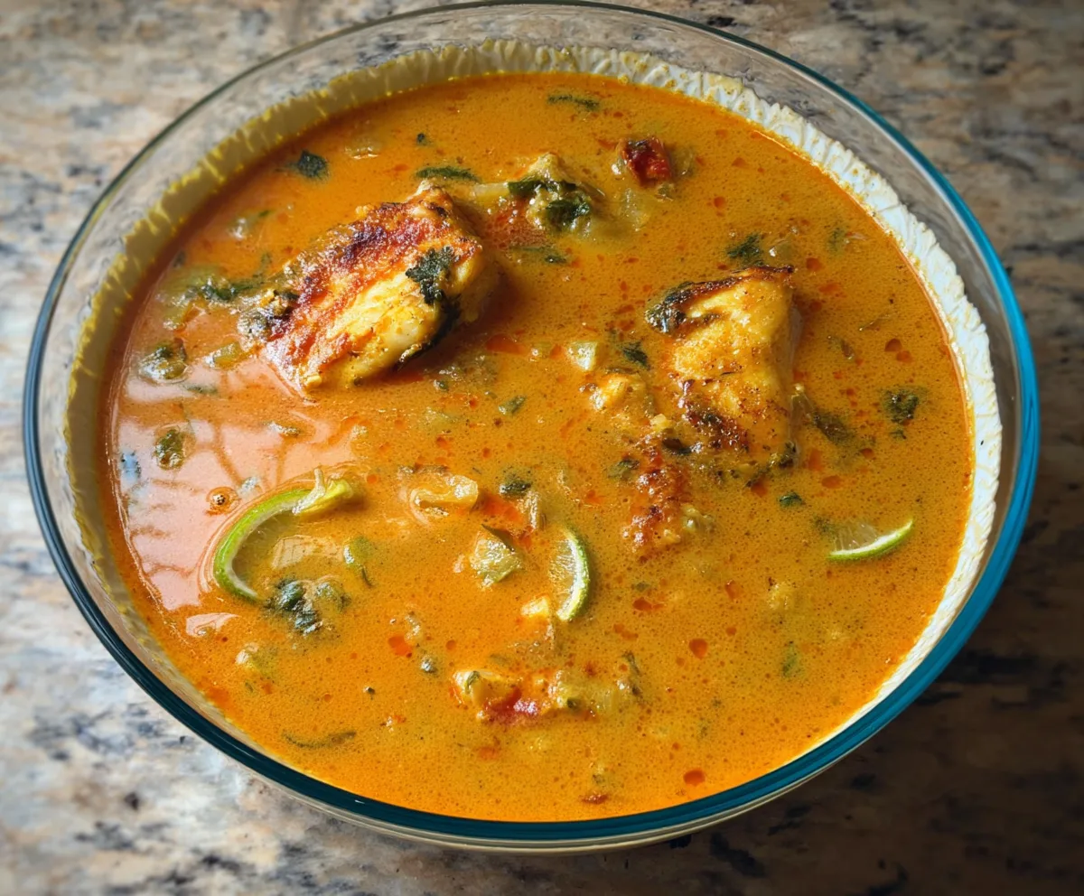 Easy Coconut Curry Fish Stew