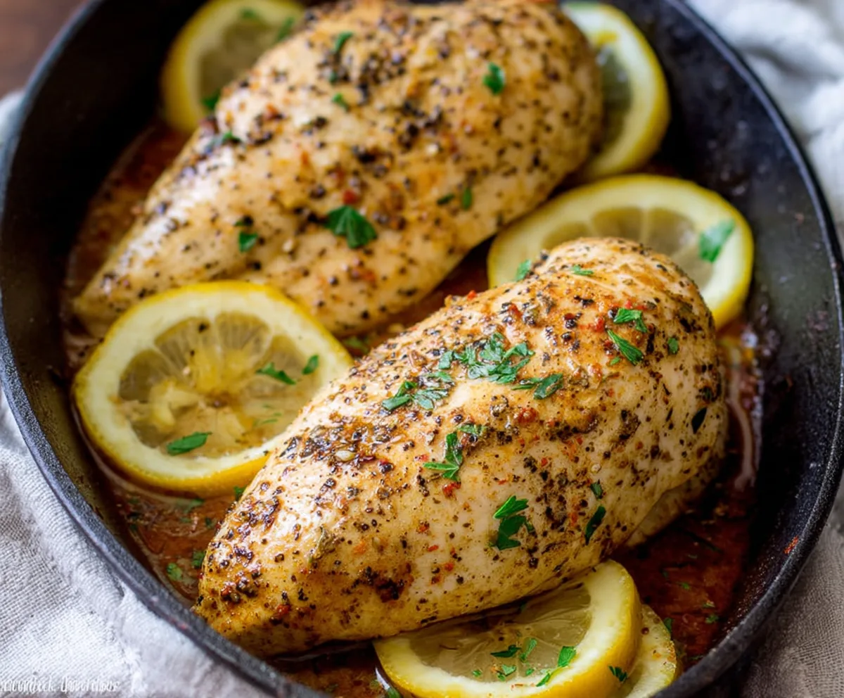 Healthy Lemon Pepper Chicken Recipe