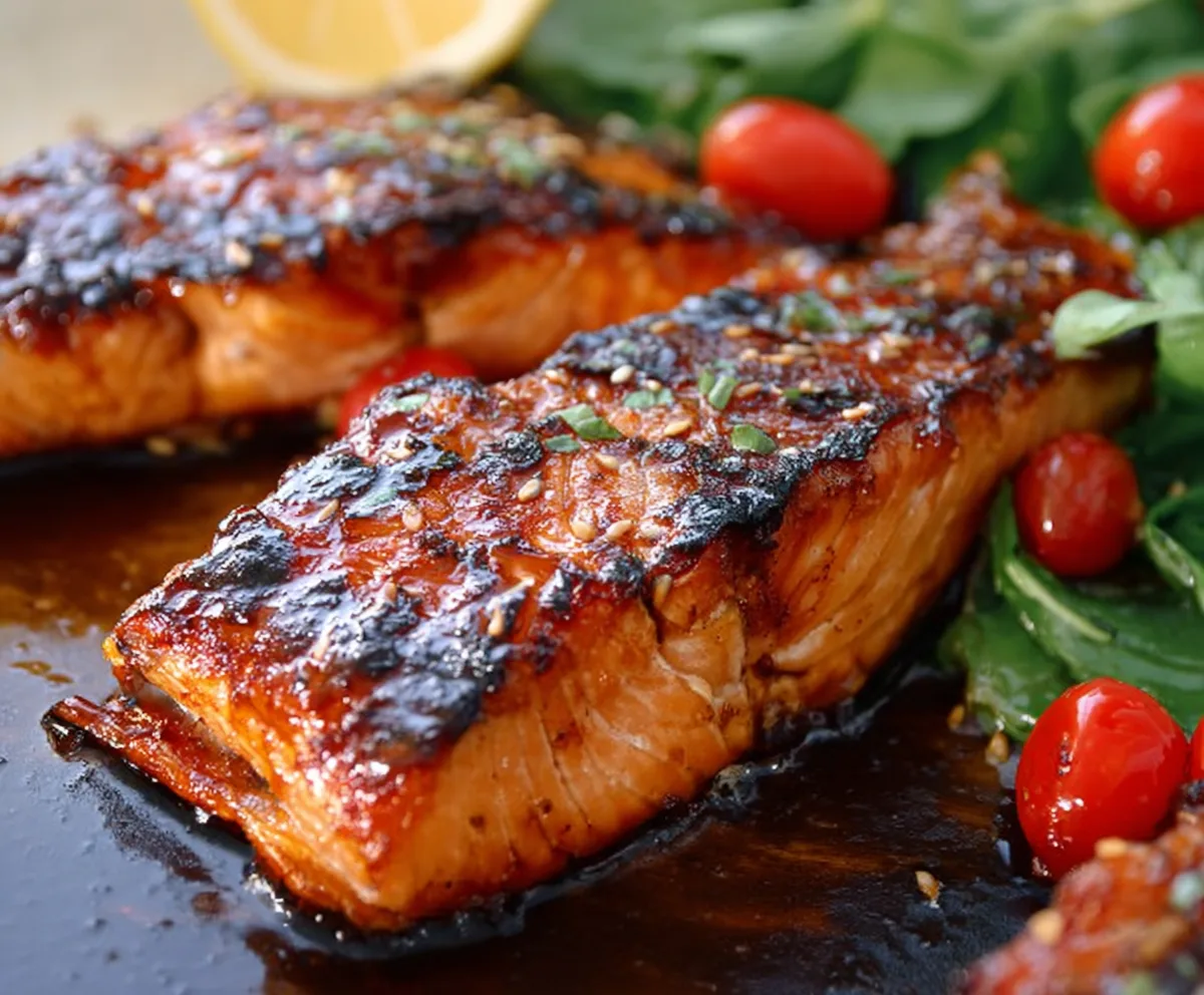 Honey Soy Glazed Salmon Recipe