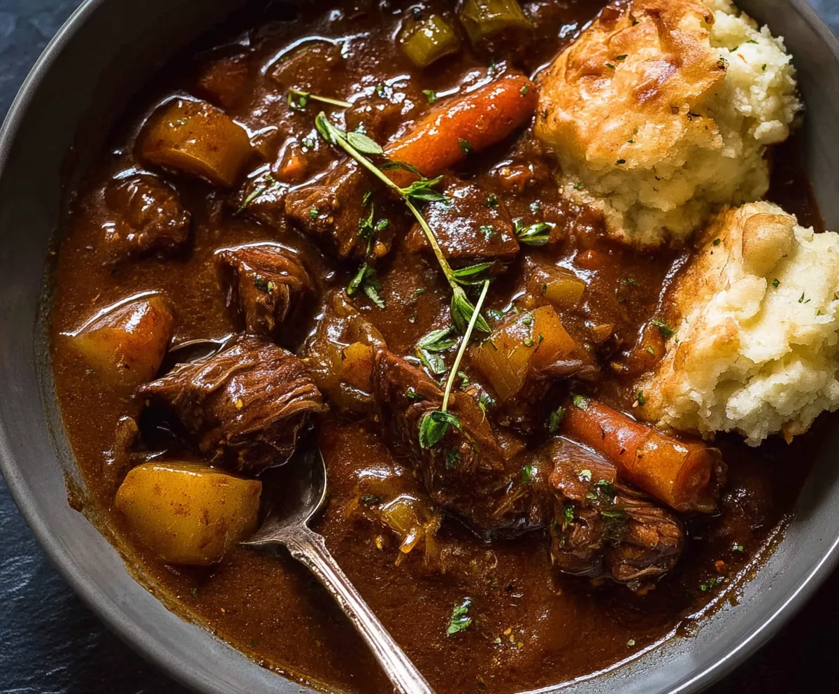 Hearty Irish Guinness Beef Stew