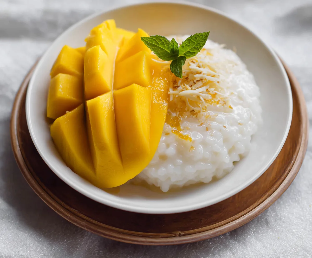 Mango Rice Pudding Whole Easy Mango Sticky Rice Pudding