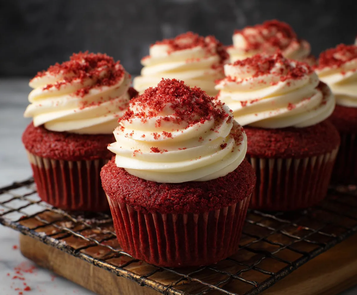 Easy Red Velvet Cupcakes